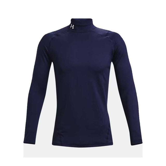Under Armour ColdGear® Fitted Mock - Midnight Navy