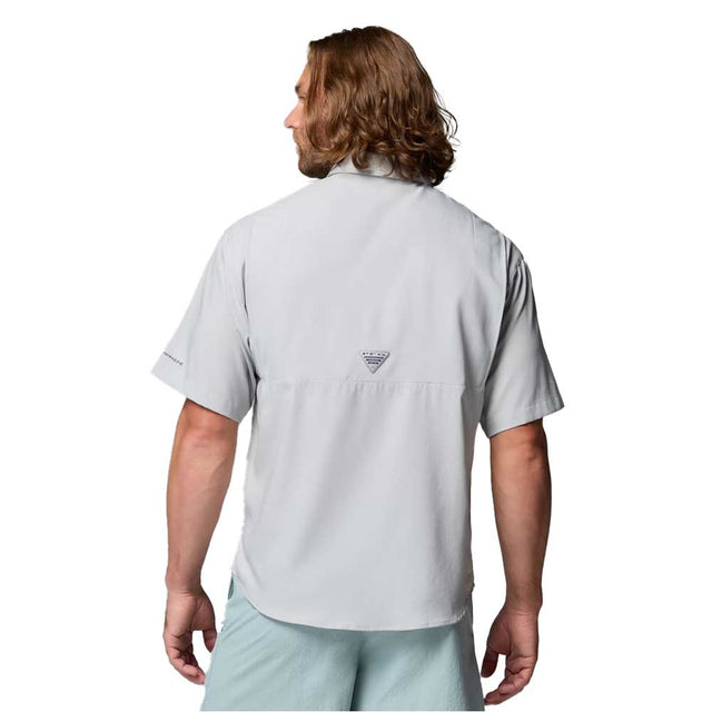 Columbia Camisa PFG Tamiami Manga Corta - Gris