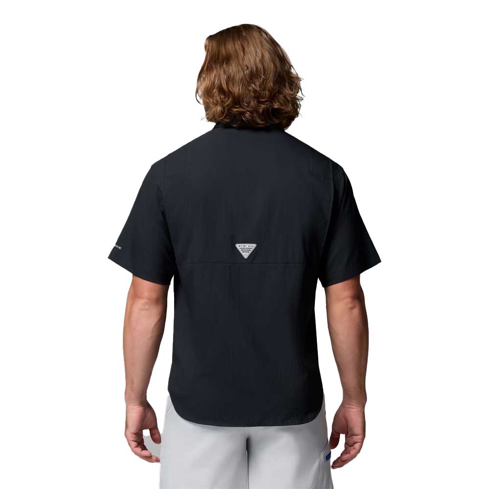 Columbia Camisa PFG Tamiami Manga Corta - Negra