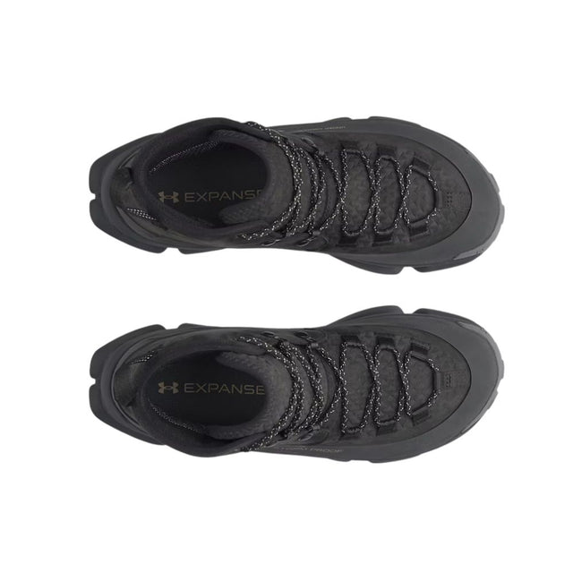 Under Armour Bota Charged Expanse Mid Leather Waterproof - Negro