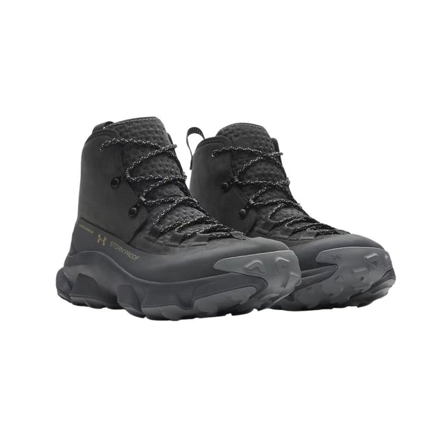 Under Armour Bota Charged Expanse Mid Leather Waterproof - Negro